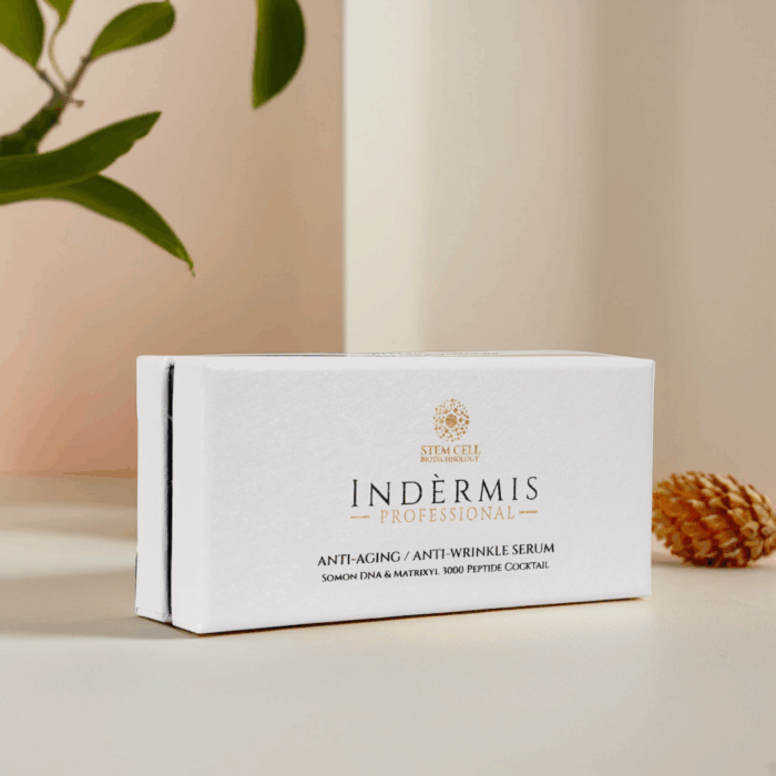 Indermis Anti-Aging / Anti-Wrinkle Serum – 5 x 6 ml Ampul - Görsel 1
